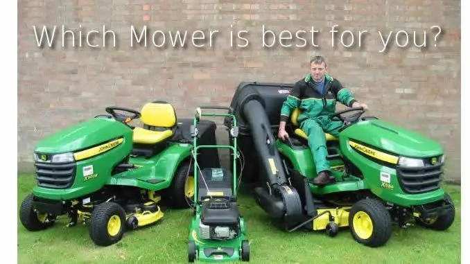 which lawn mower is the best fit for you?