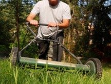 reel walk behind mower