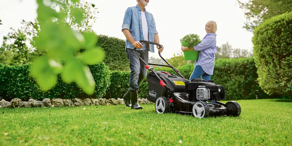 A perfect lawn requires a perfect lawn mower