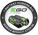 The Ego Power+ battery can be used to power all the products in the Ego Power range!