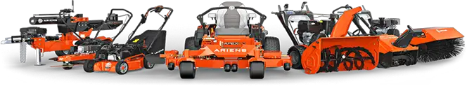 The Ariens lawn mower product range