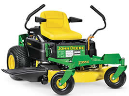 The John Deere Z335E small zero turn mower