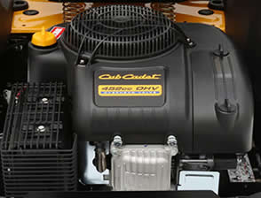 The Cub Cadet RZT 34 inch may have the smallest engine but it offers the best speed