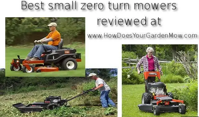 small zero turn mowers