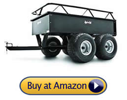 Agri-Fab 1000-Pound Heavy Duty - pull behind lawn mower trailer