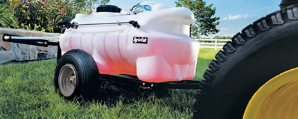 Agri-fab - pull behind sprayer for lawn tractor