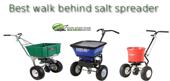 best walk behind salt spreader