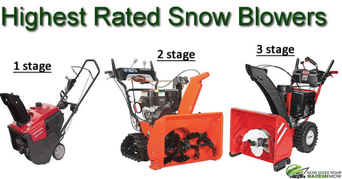 highest rated snow blowers