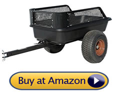 impact elements cart - pull behind lawn mower trailer