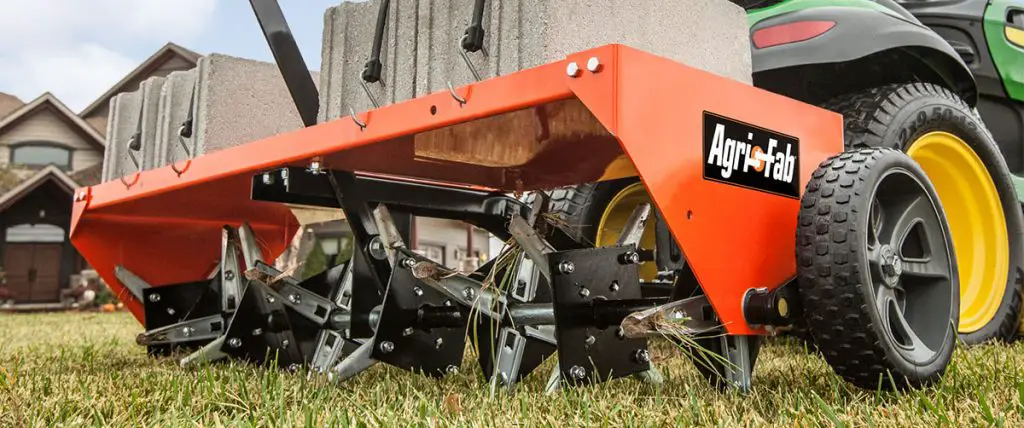 pull behind core aerator