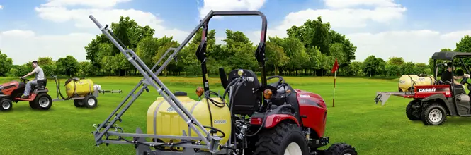 pull behind sprayers for lawn tractor
