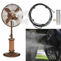 Dynamic Collections Standing misting fan