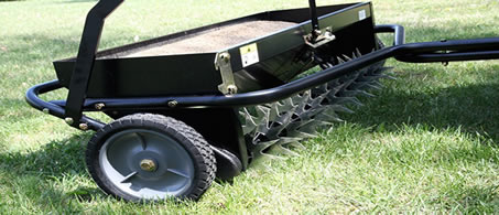 aerator and overseeder combo - best time to aerate and overseed