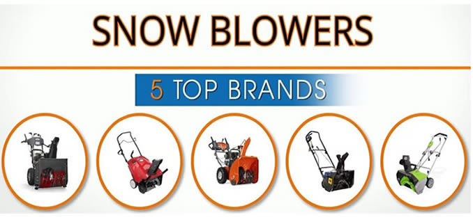 Top Snow Blower Brands