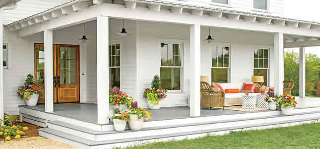 best flowers for pots on porch