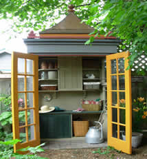 Cabinet shed