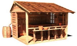 cowboy shed