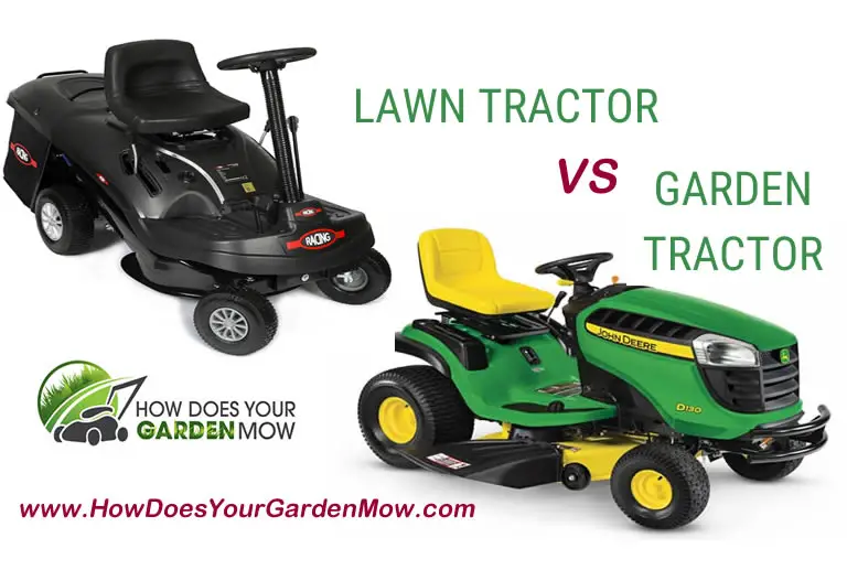 Lawn tractor vs garden tractor