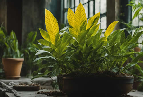 ZZ Plant Leaves Turning Yellow