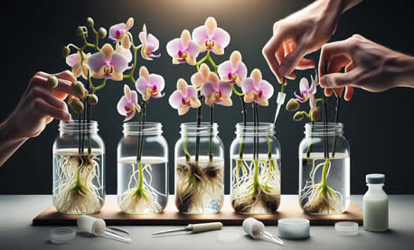Orchid water propagation
